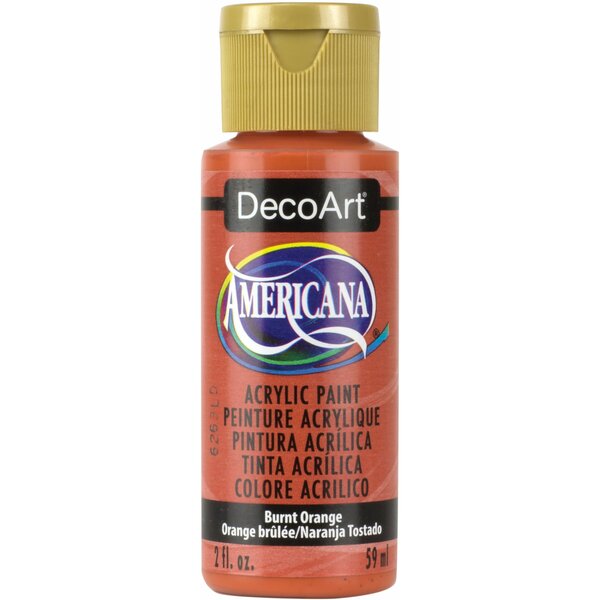 Deco Art BURNT ORAN-AMERICANA PAINT 2 OZ DA-016